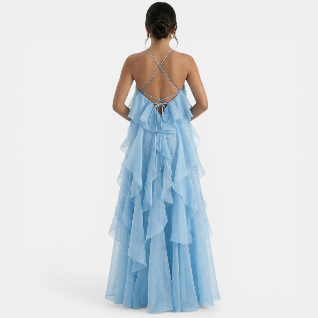 Vestido Largo Elegante Mujer