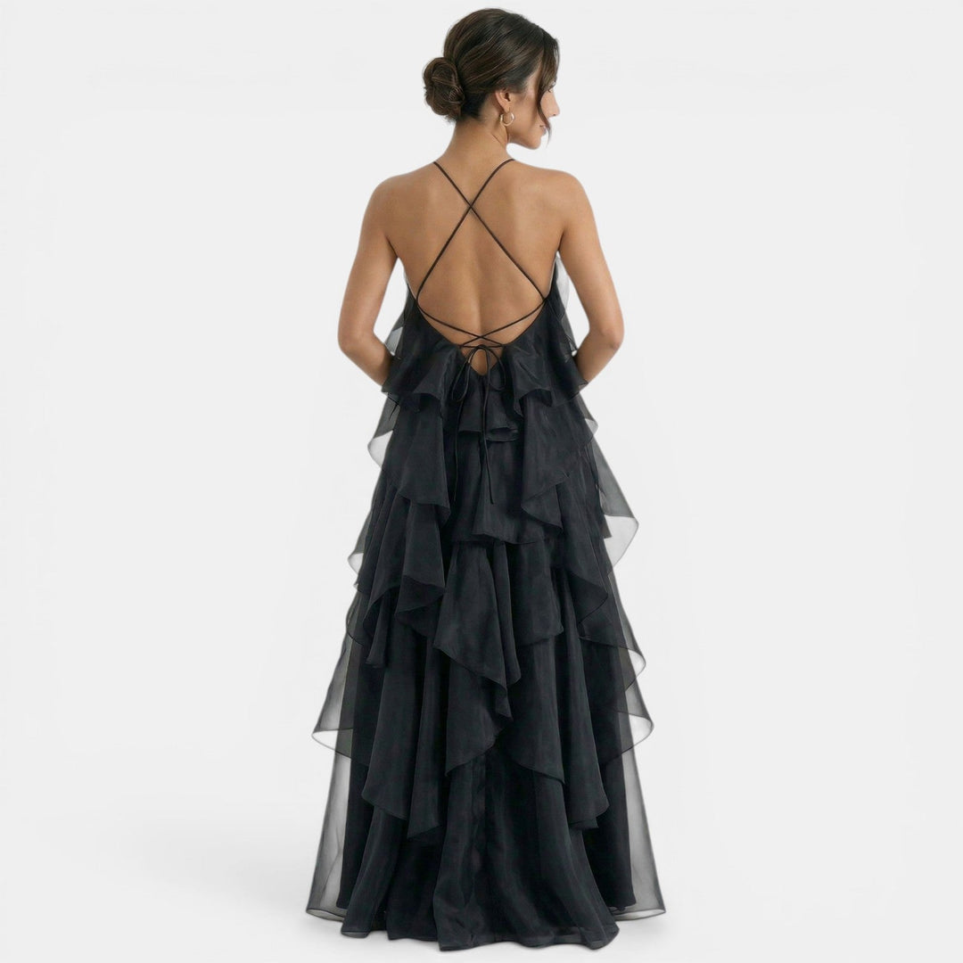 Vestido Largo Elegante Mujer