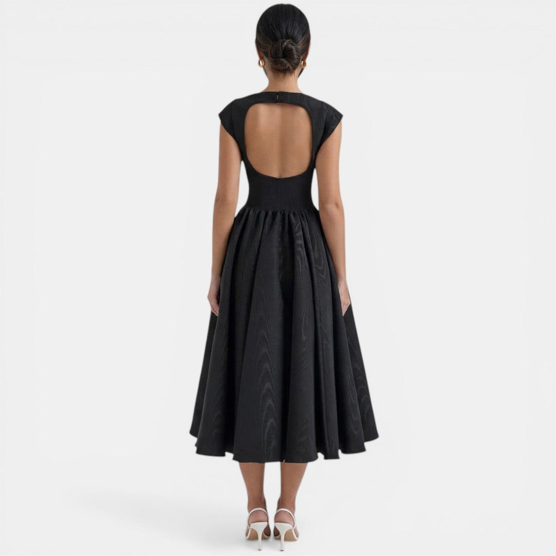 Vestido Midi Mujer Elegante