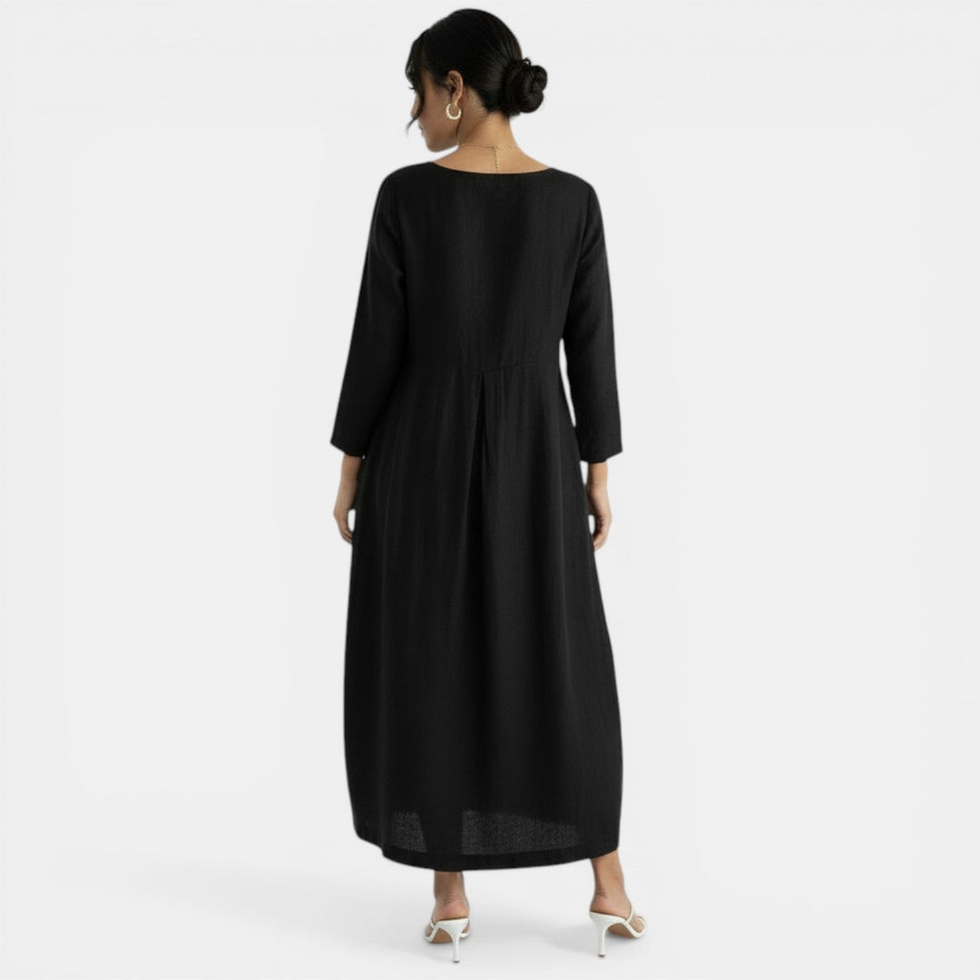 Vestido Largo Lino Mujer Verano