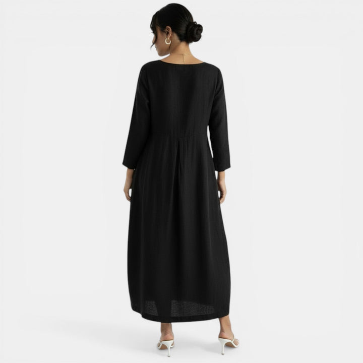 Vestido Largo Lino Mujer Verano