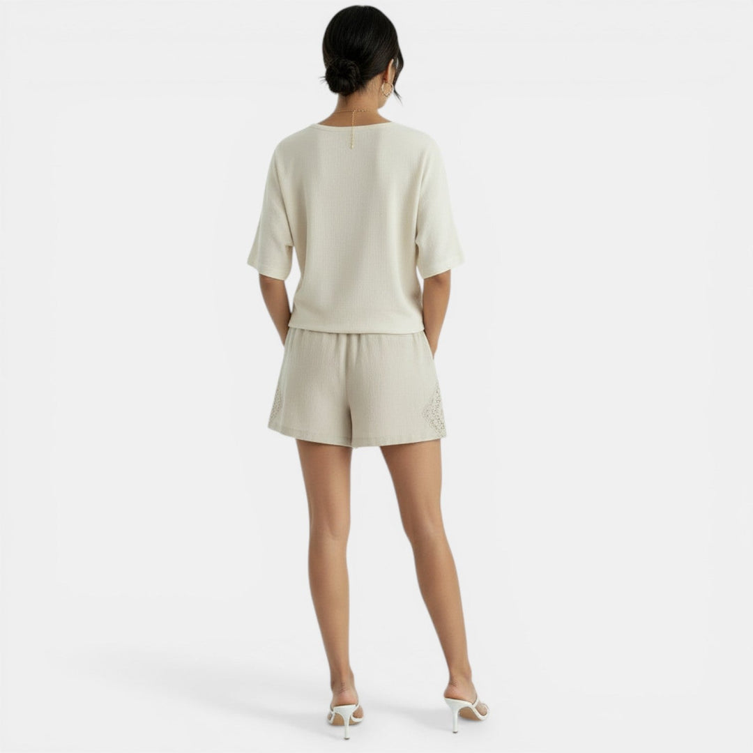 Shorts Lino Mujer Chic
