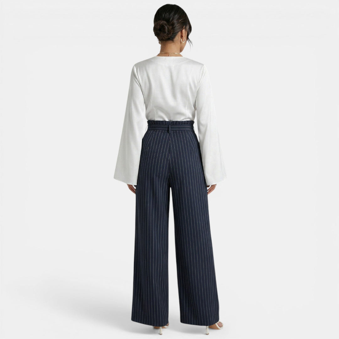 Pantalón Baggy Rayas Mujer