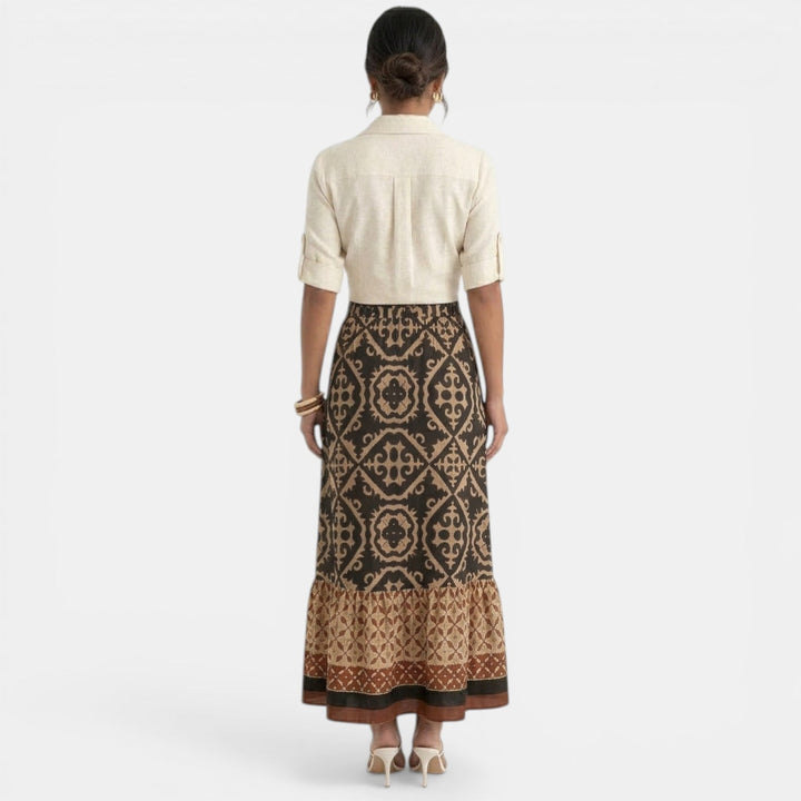 Falda Larga Verano Mujer
