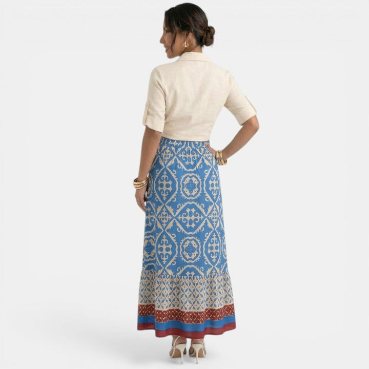 Falda Larga Verano Mujer