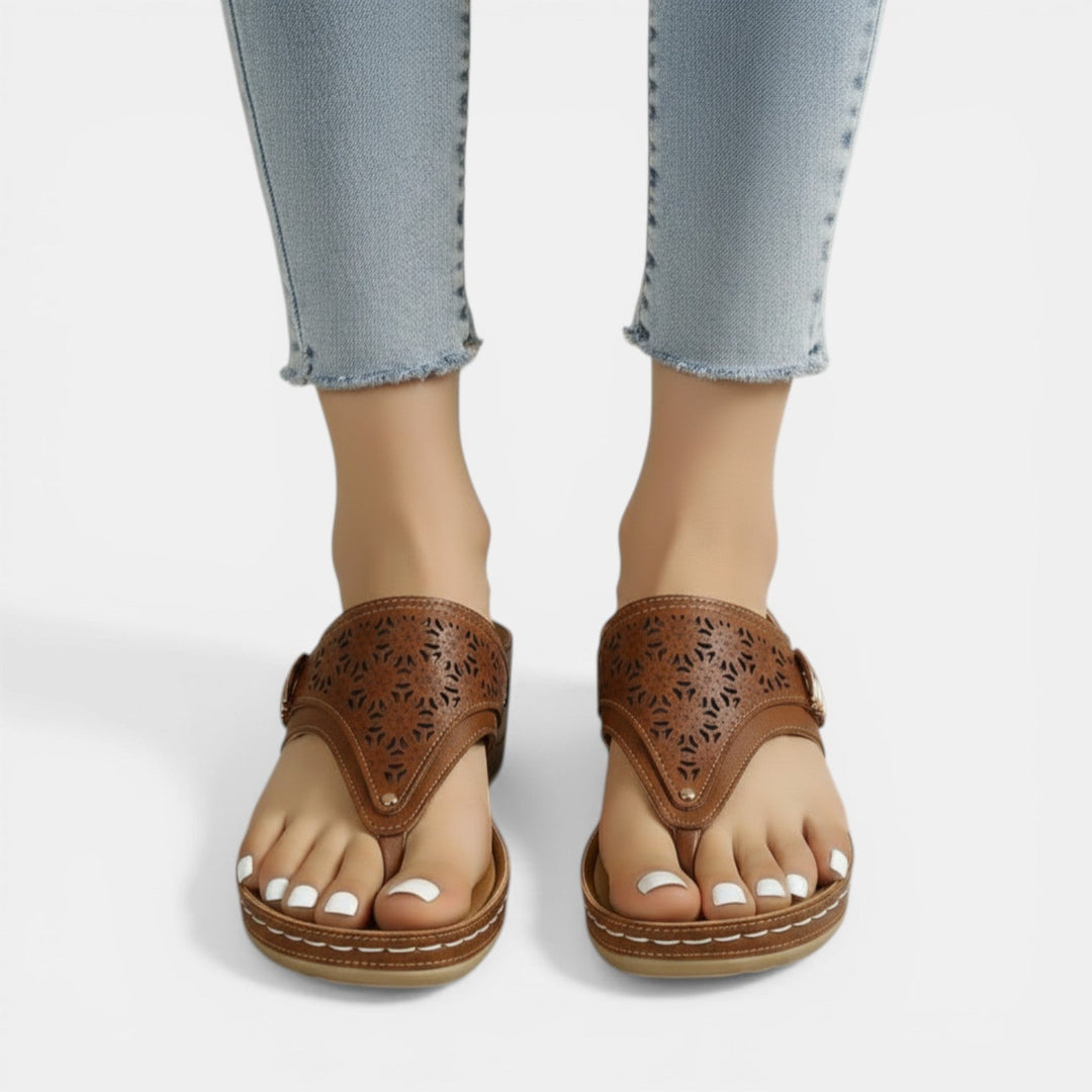 Sandalias Cuña Ortopédicas Verano