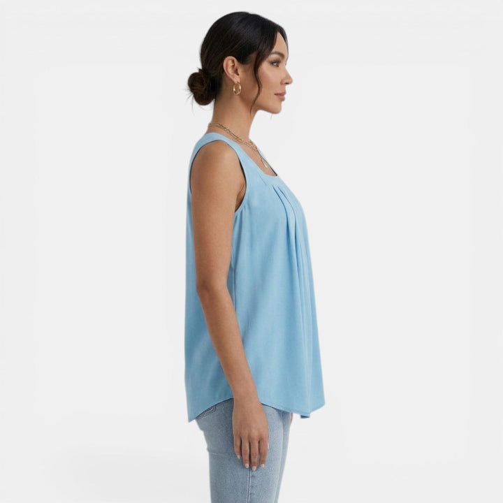 Top Mujer Verano Cuello Cuadrado