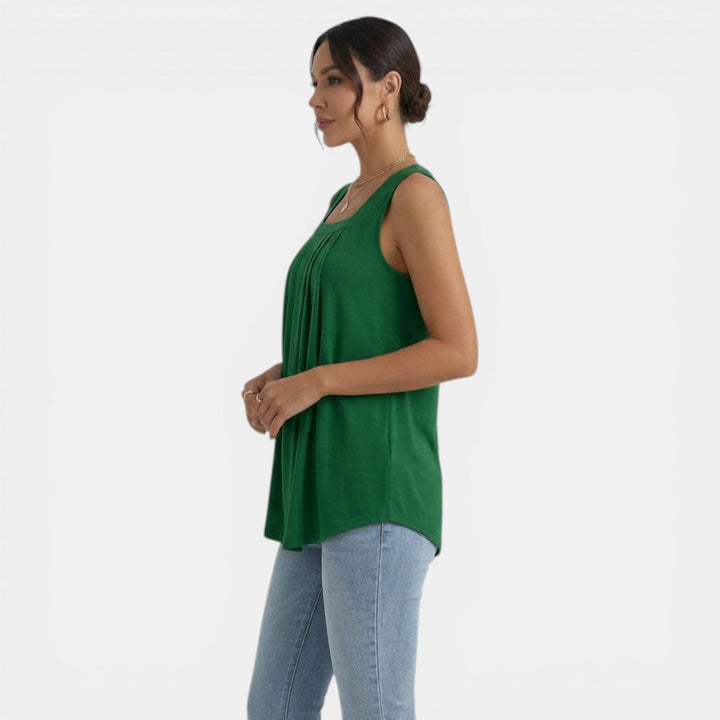 Top Mujer Verano Cuello Cuadrado