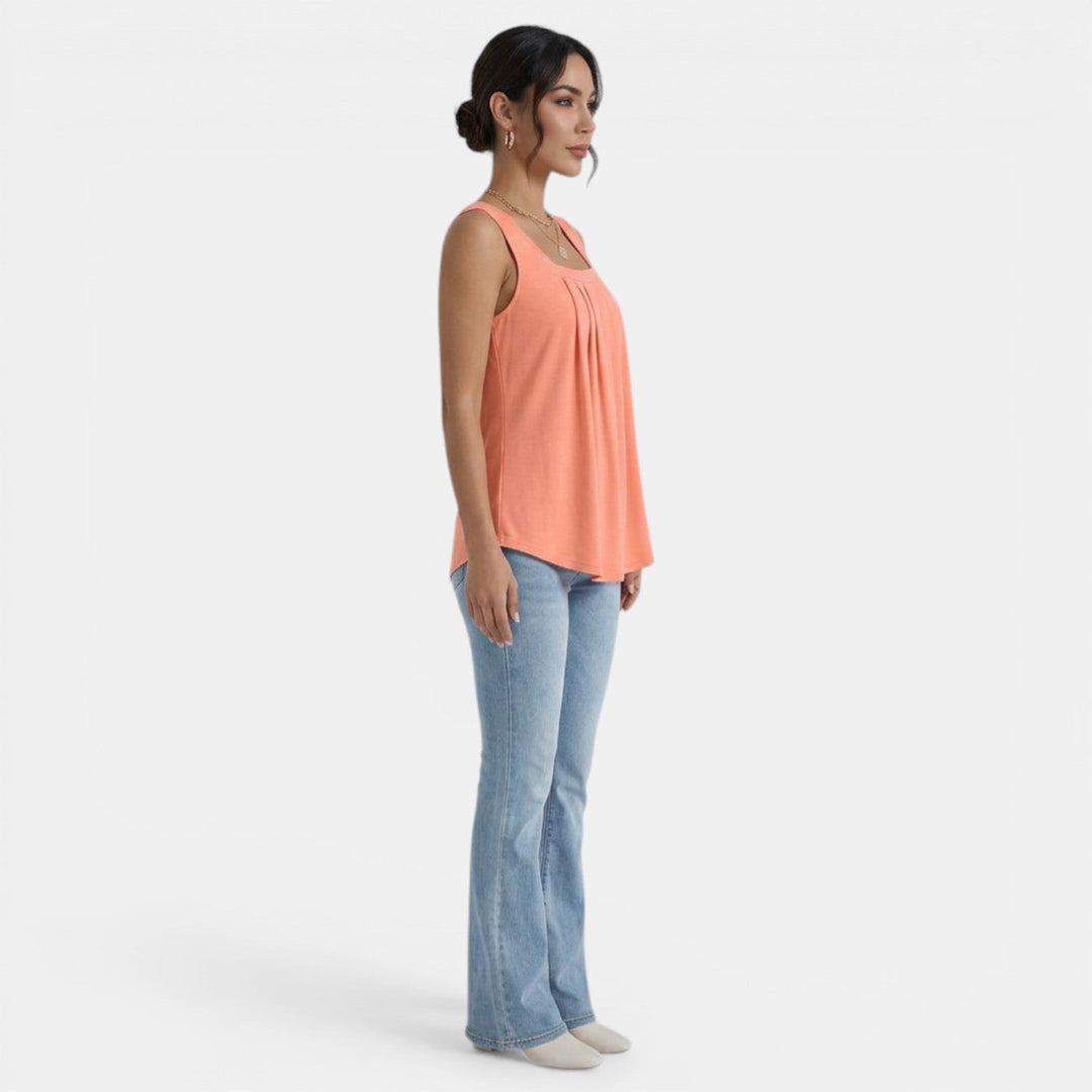Top Mujer Verano Cuello Cuadrado