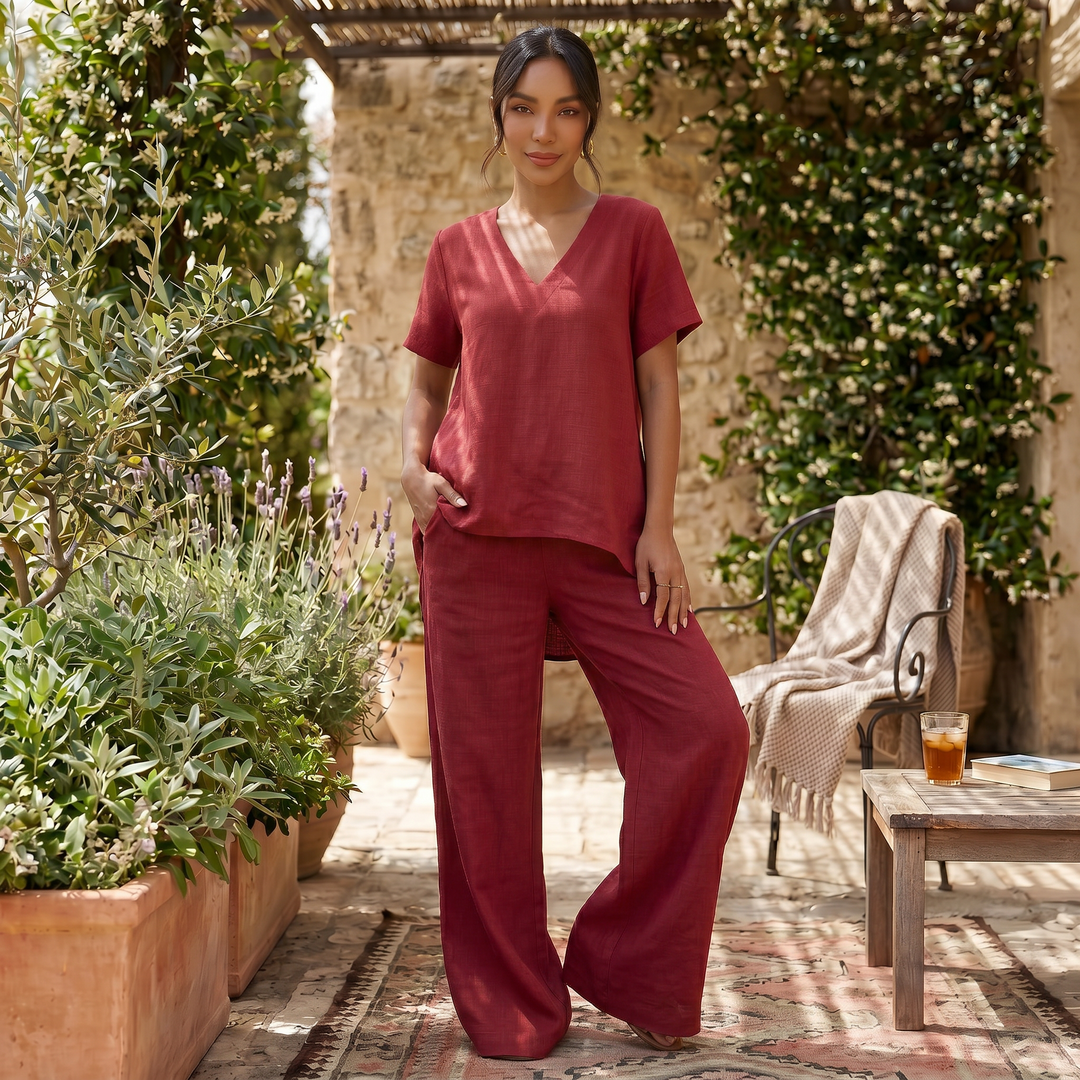 Conjunto Lino Mujer Verano