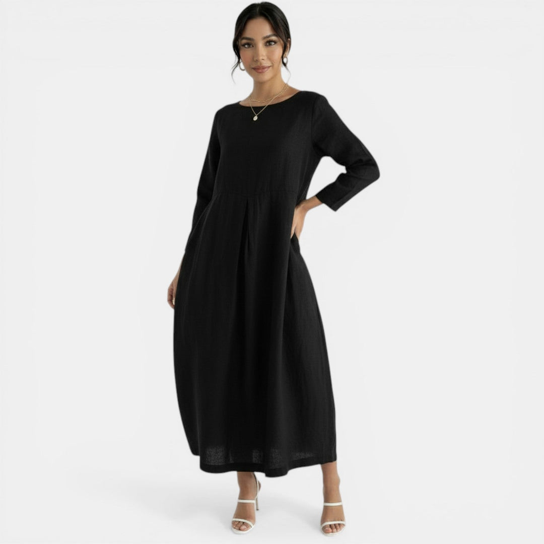 Vestido Largo Lino Mujer Verano
