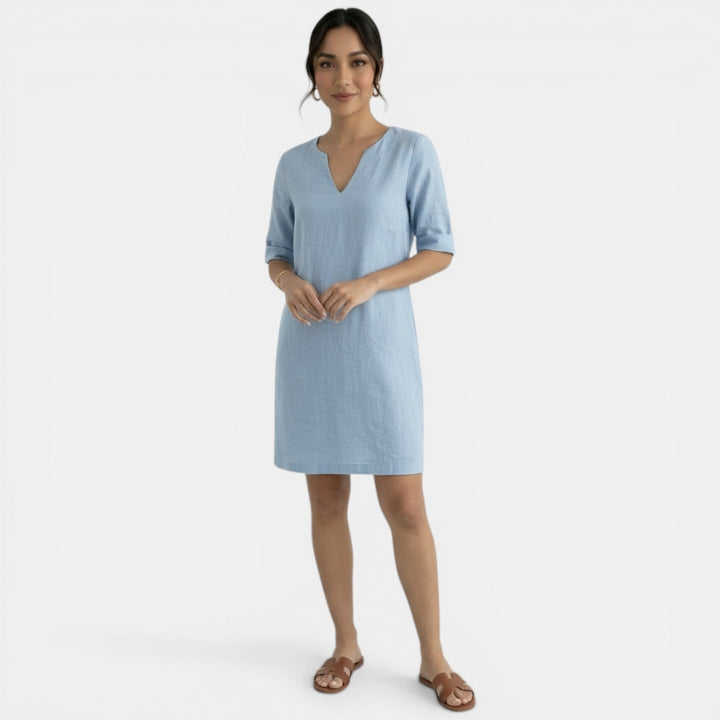 Vestido Verano Lino Mujer