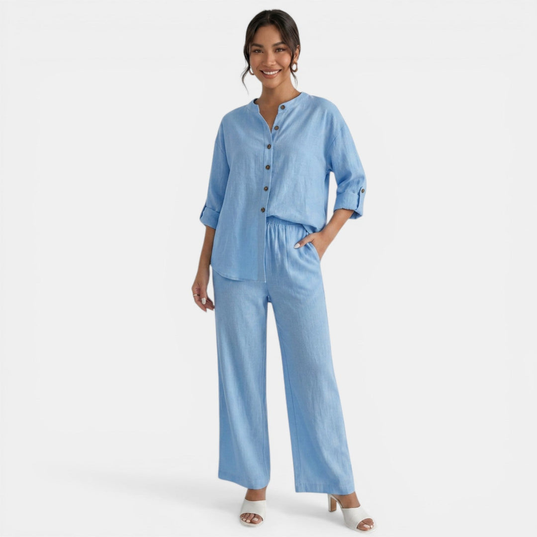 Conjunto Mujer Lino Verano