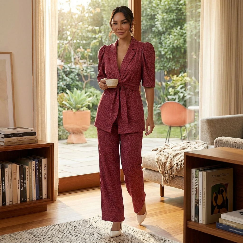 Conjunto Mujer Dos Piezas Elegante
