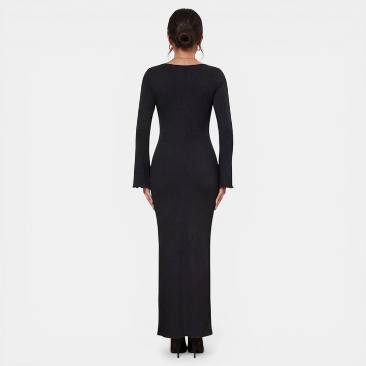 Vestido Maxi Moldeador Mujer Doble Capa