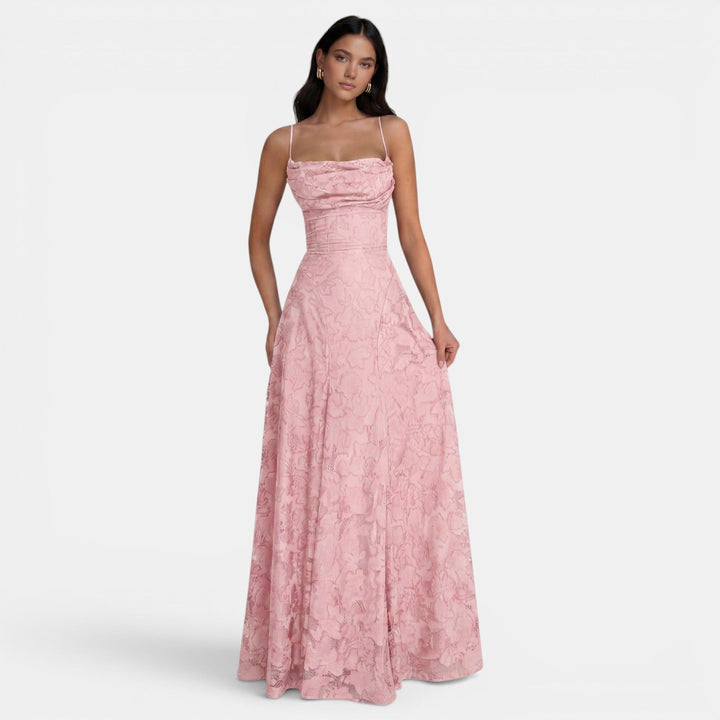 Vestido Mujer Ajustado Sin Espalda con Lazos