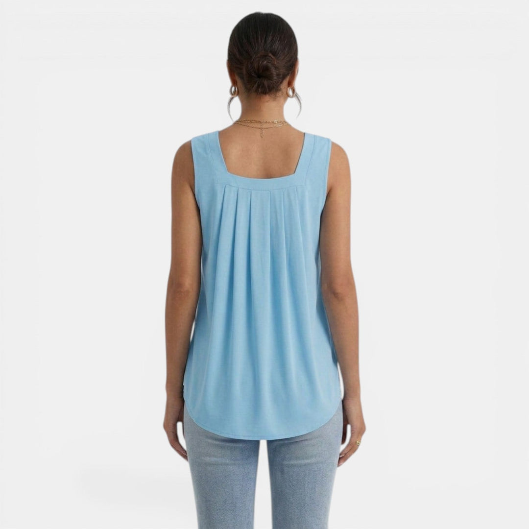 Top Mujer Verano Cuello Cuadrado