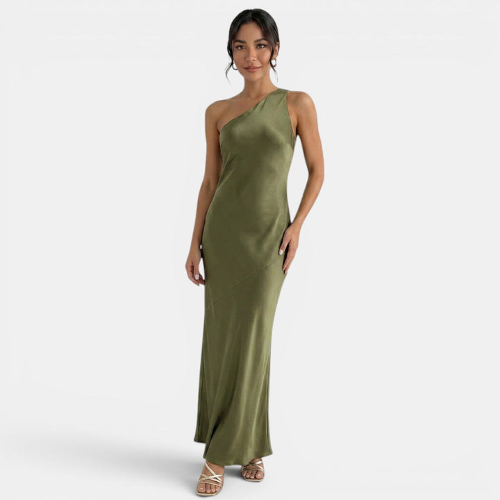 Vestido Largo Encaje Espalda Abierta