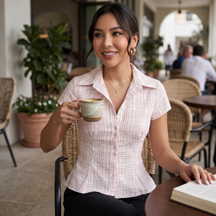 Camisa Mujer Verano Elegante