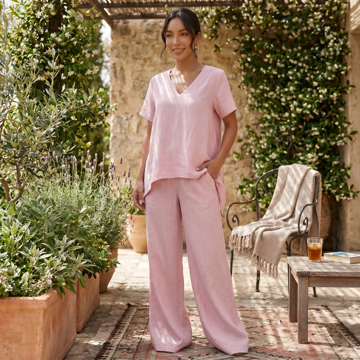 Conjunto Lino Mujer Verano
