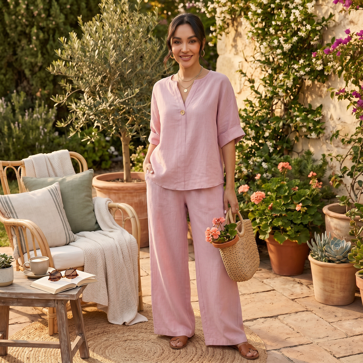 Conjunto Mujer Elegante Pantalón