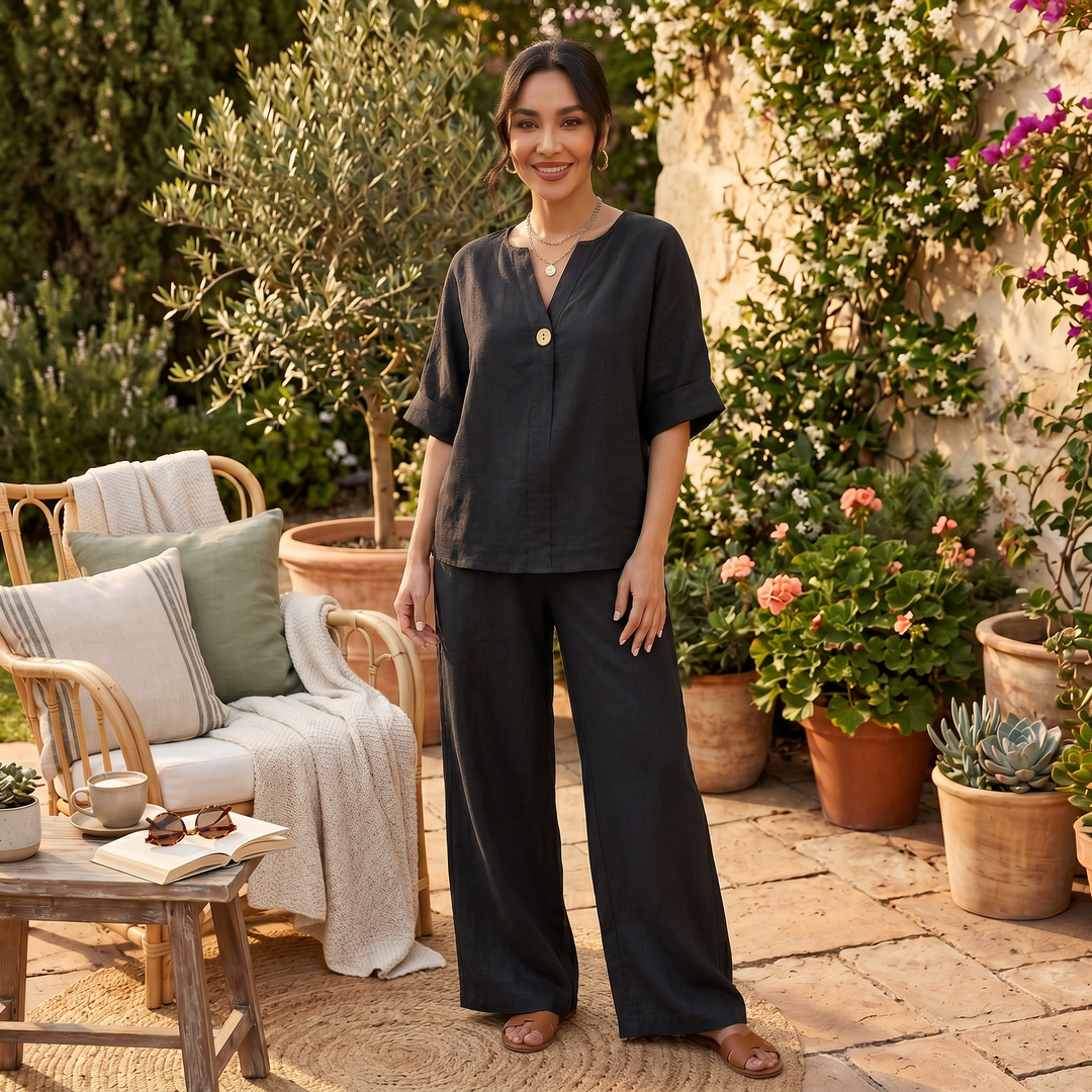 Conjunto Mujer Elegante Pantalón