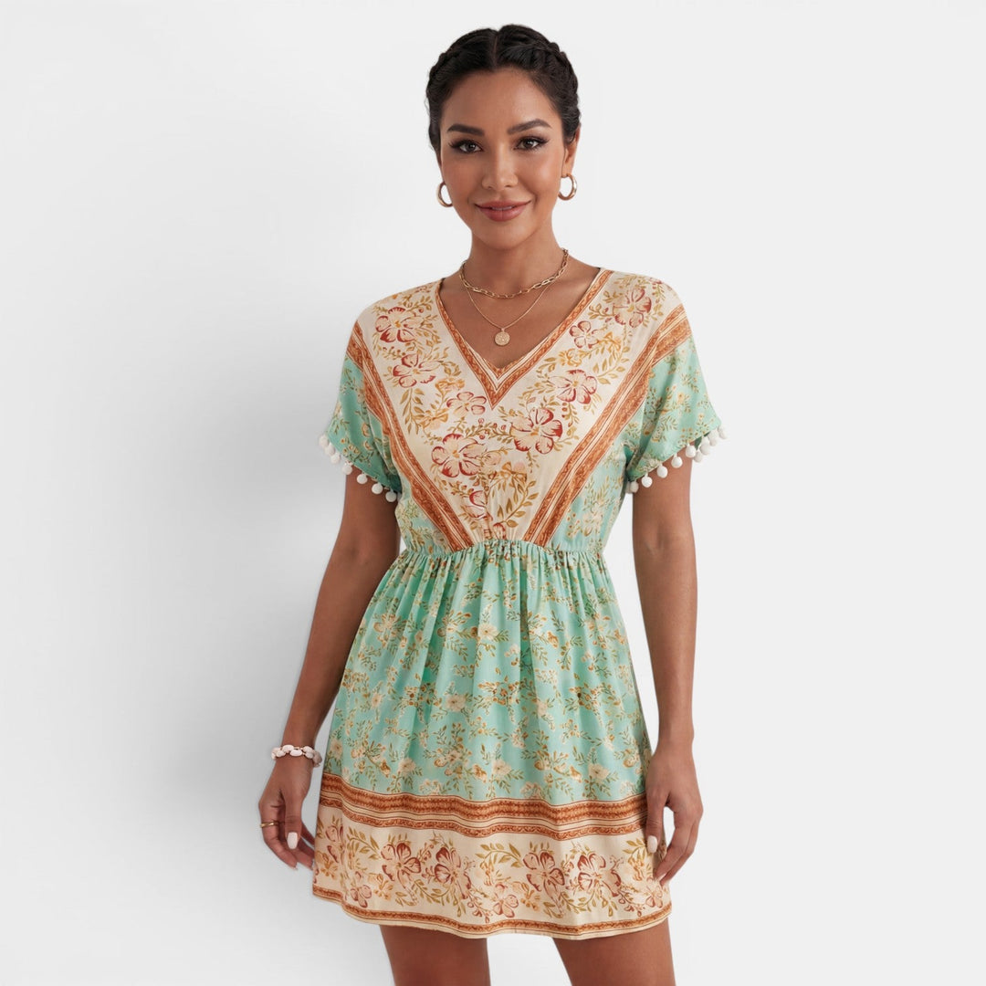Vestido Corto Mujer Verano