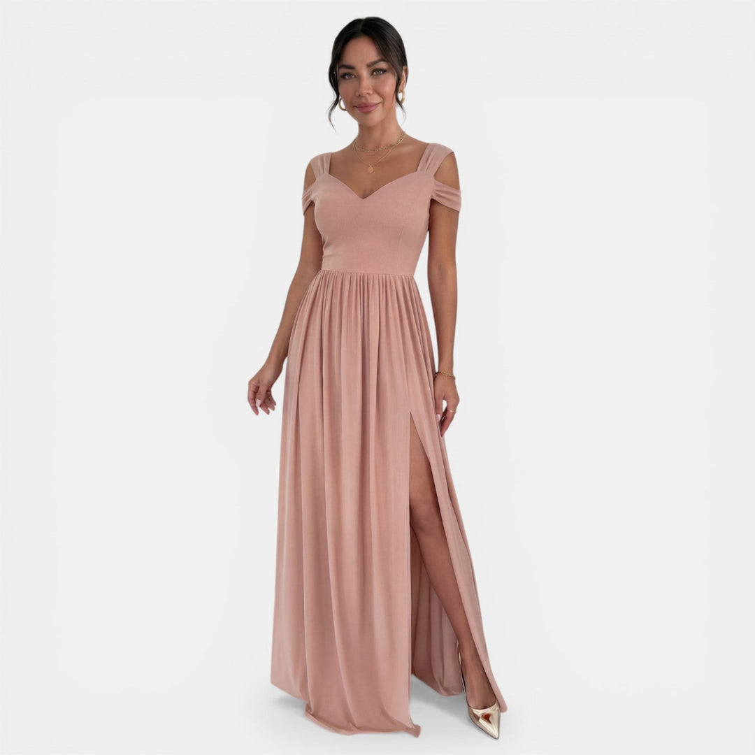 Vestido Maxi Boho Mujer Tirantes Finos