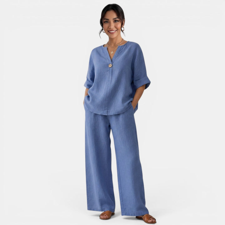 Conjunto Mujer Elegante Pantalón