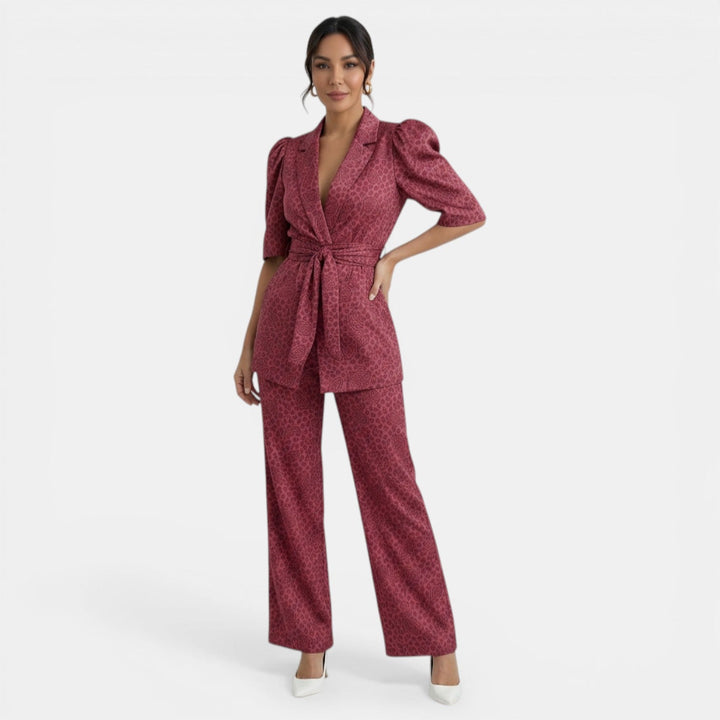 Conjunto Mujer Dos Piezas Elegante