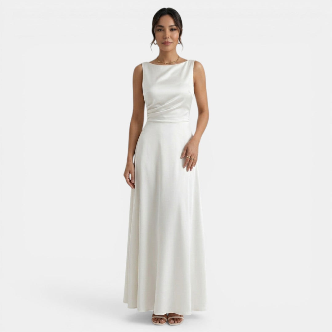 Vestido Fiesta Mujer Off Shoulder Ajustado