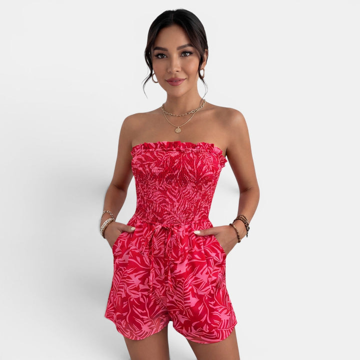 Mono Mujer Verano Bandeau Estampado