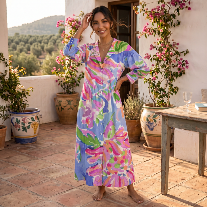 Vestido Largo Boho Mujer Verano