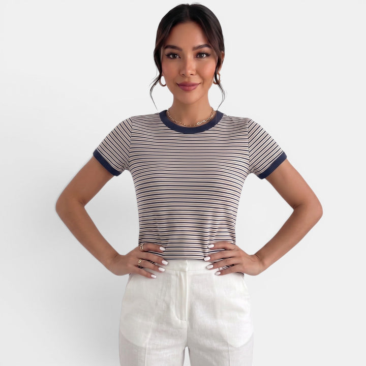 Camiseta Mujer Rayas Verano