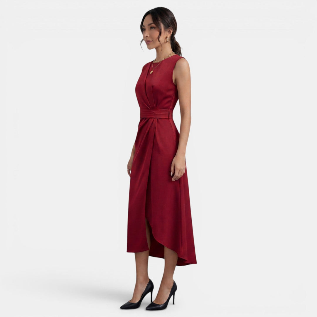 Vestido Midi Floral Mujer Verano