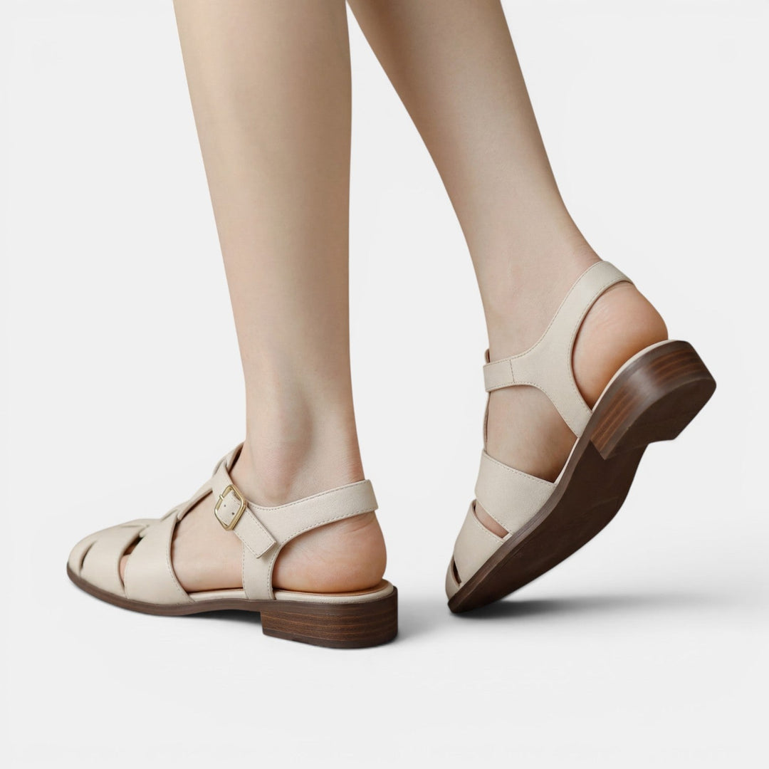 Sandalias Romanas Pescador Mujer Piel