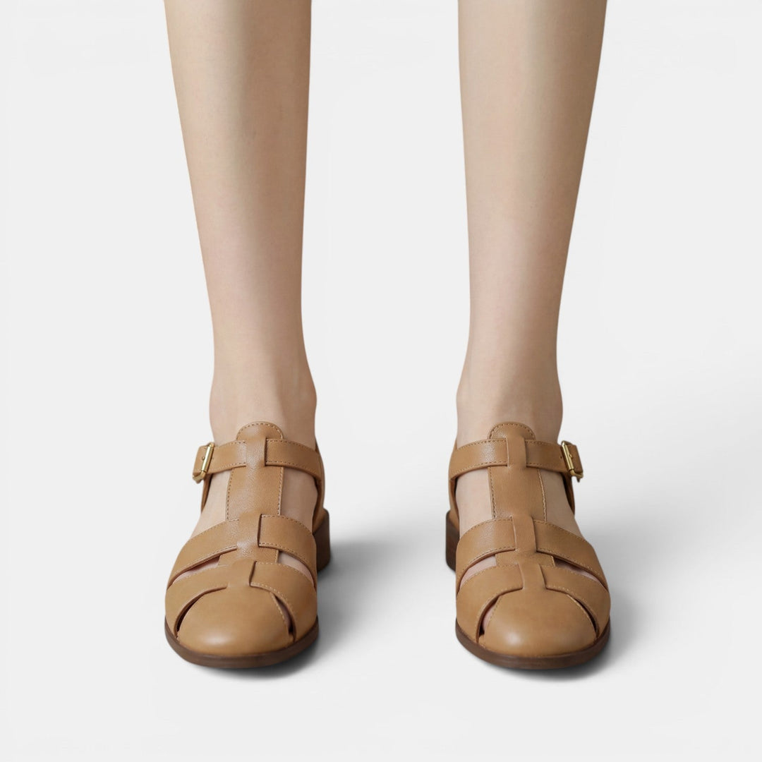 Sandalias Romanas Pescador Mujer Piel