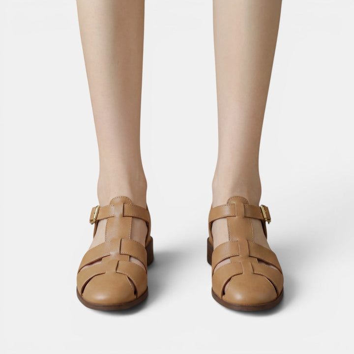 Sandalias Romanas Pescador Mujer Piel