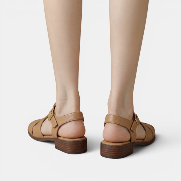 Sandalias Romanas Pescador Mujer Piel
