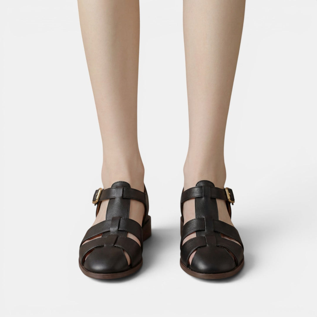 Sandalias Romanas Pescador Mujer Piel