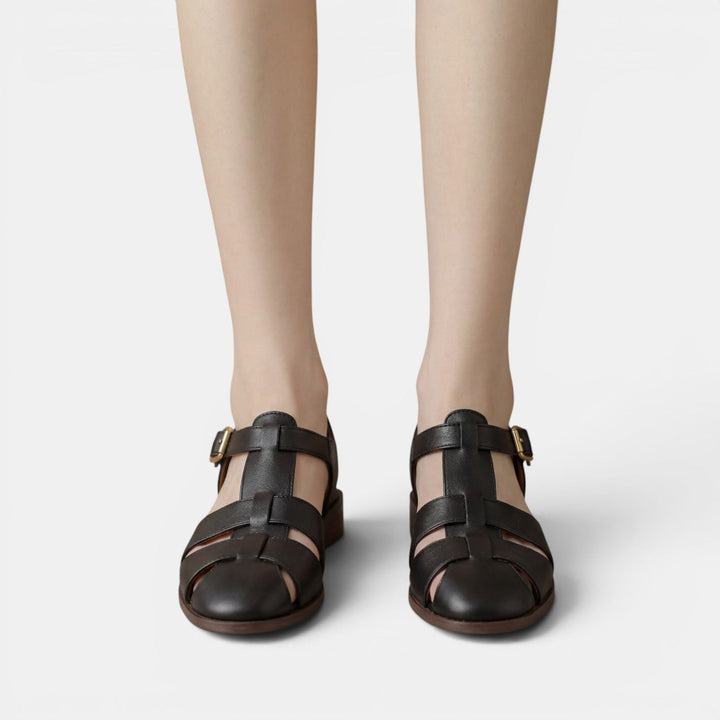 Sandalias Romanas Pescador Mujer Piel