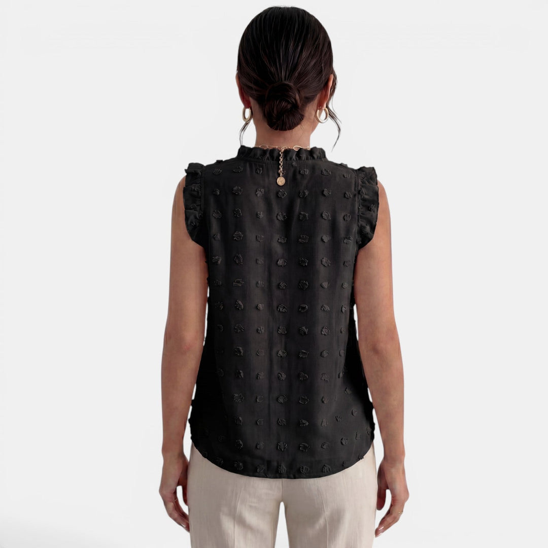 Blusa Mujer Volantes Elegante