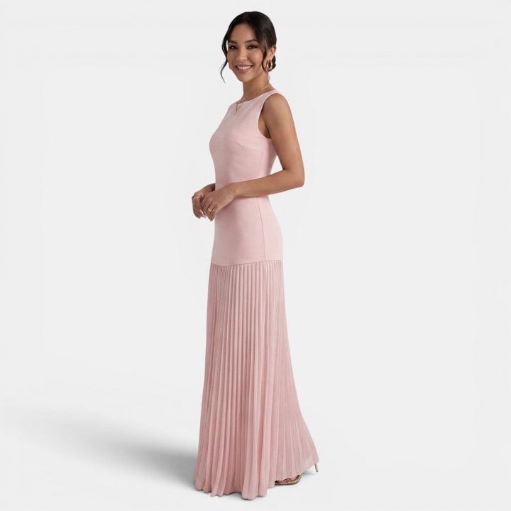 Conjunto Mujer 2 Piezas Vestido Plisado