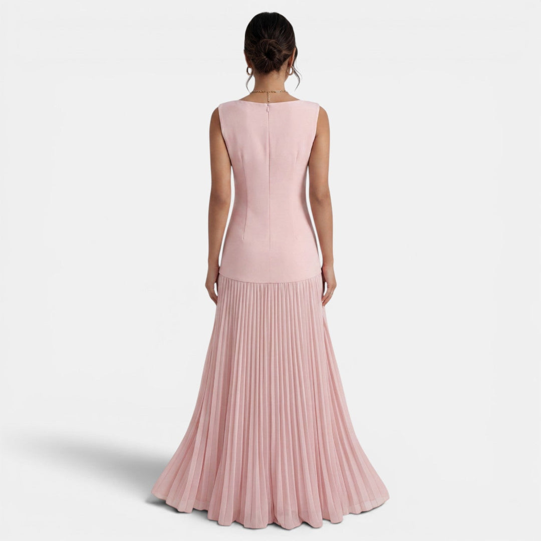 Conjunto Mujer 2 Piezas Vestido Plisado