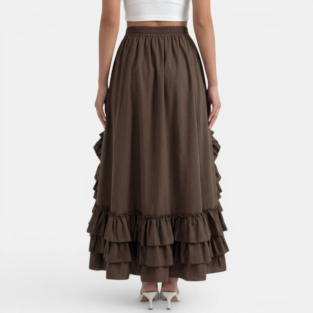 Falda Gótica Larga Vintage Mujer