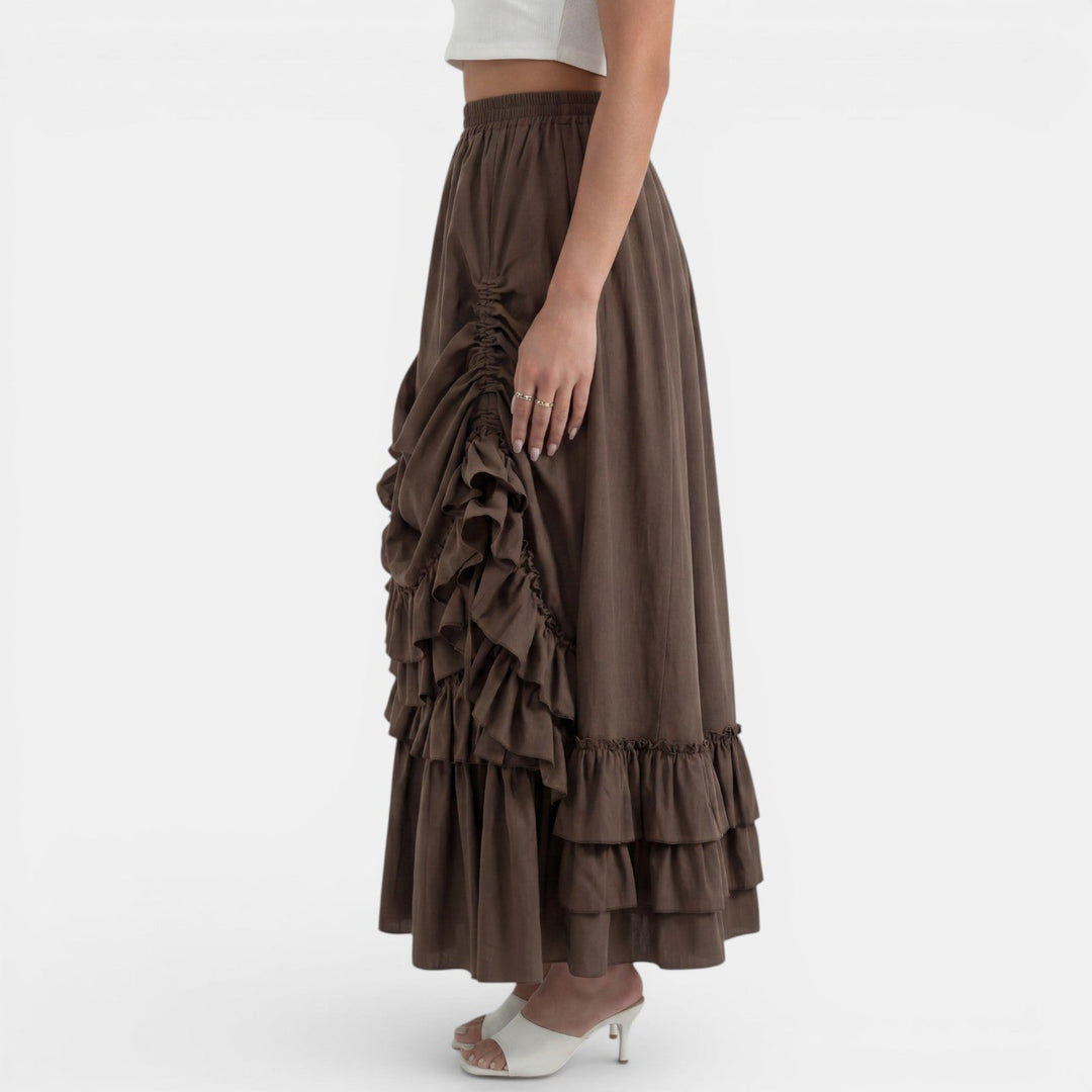 Falda Gótica Larga Vintage Mujer