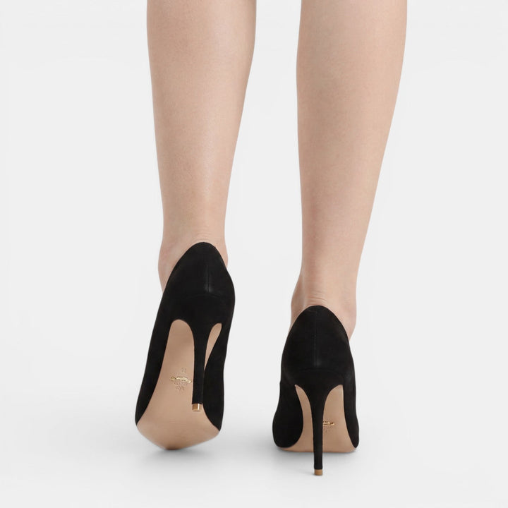 Sandalias Tacón Alto Mujer Negras