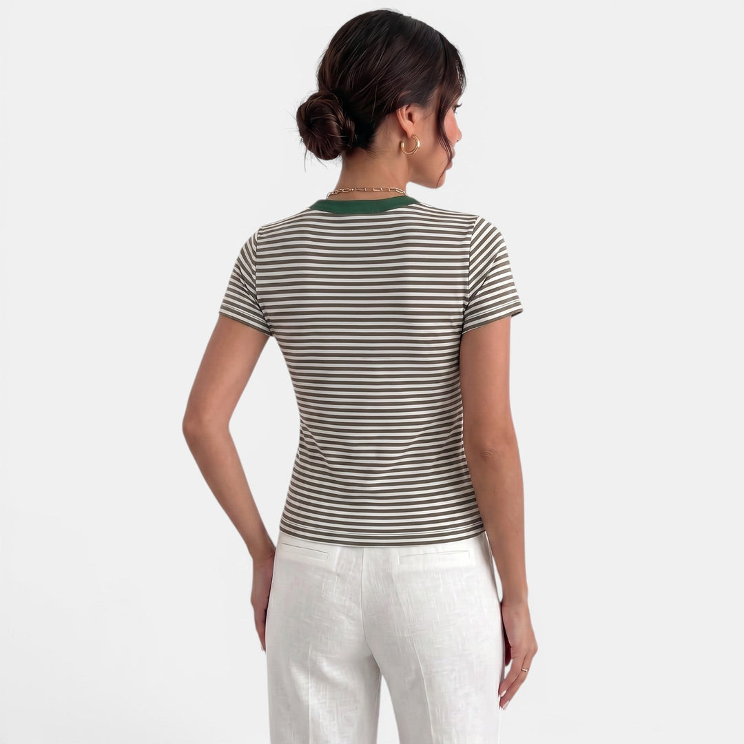 Camiseta Mujer Rayas Verano