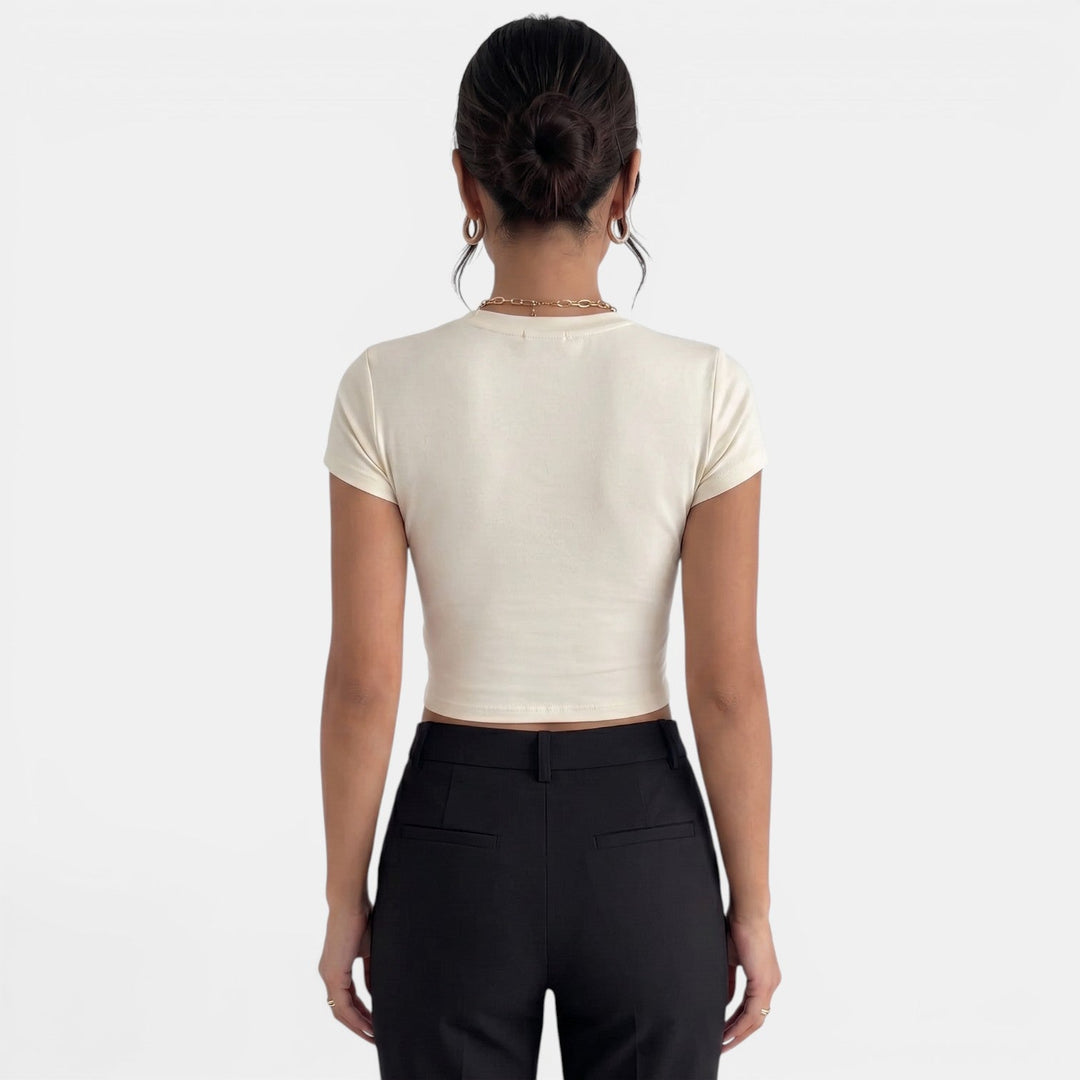 Camiseta Mujer Gato Blanca