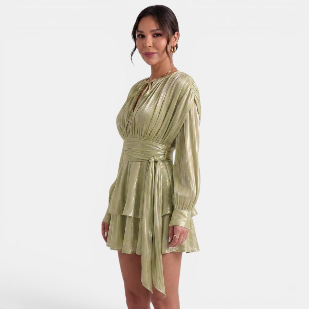 Vestido Corto Elegante Mujer